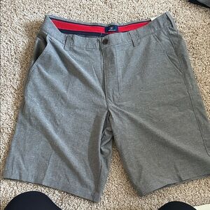 George Men's Gray Flat Front Shorts